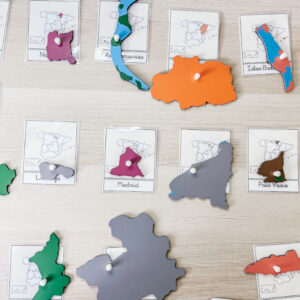 Comunidades Autónomas: Geografía Montessori