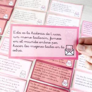 Tarjetas para ordenar historias