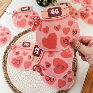 Tarros descomposición San Valentín