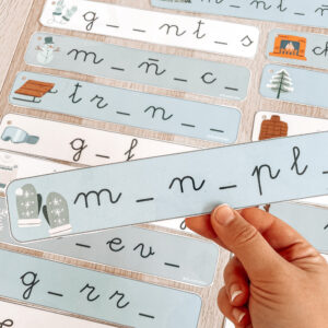 Completa las palabras - Invierno