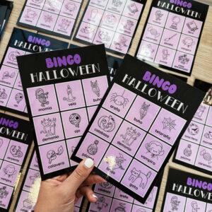 Bingo palabras - Halloween